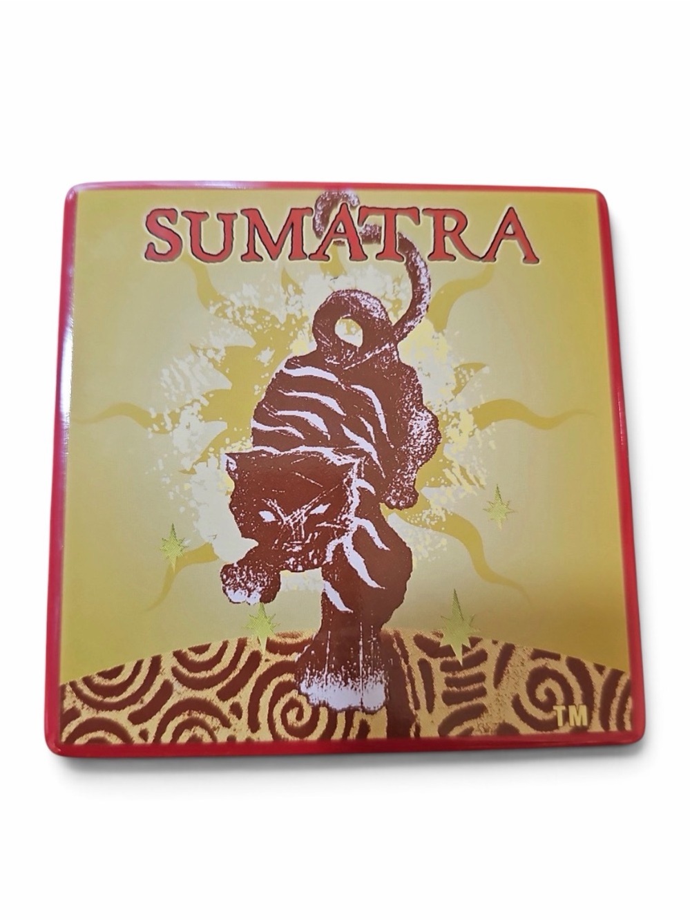 Starbucks 2006 Sumatra Tiger Decorative Tile Coaster